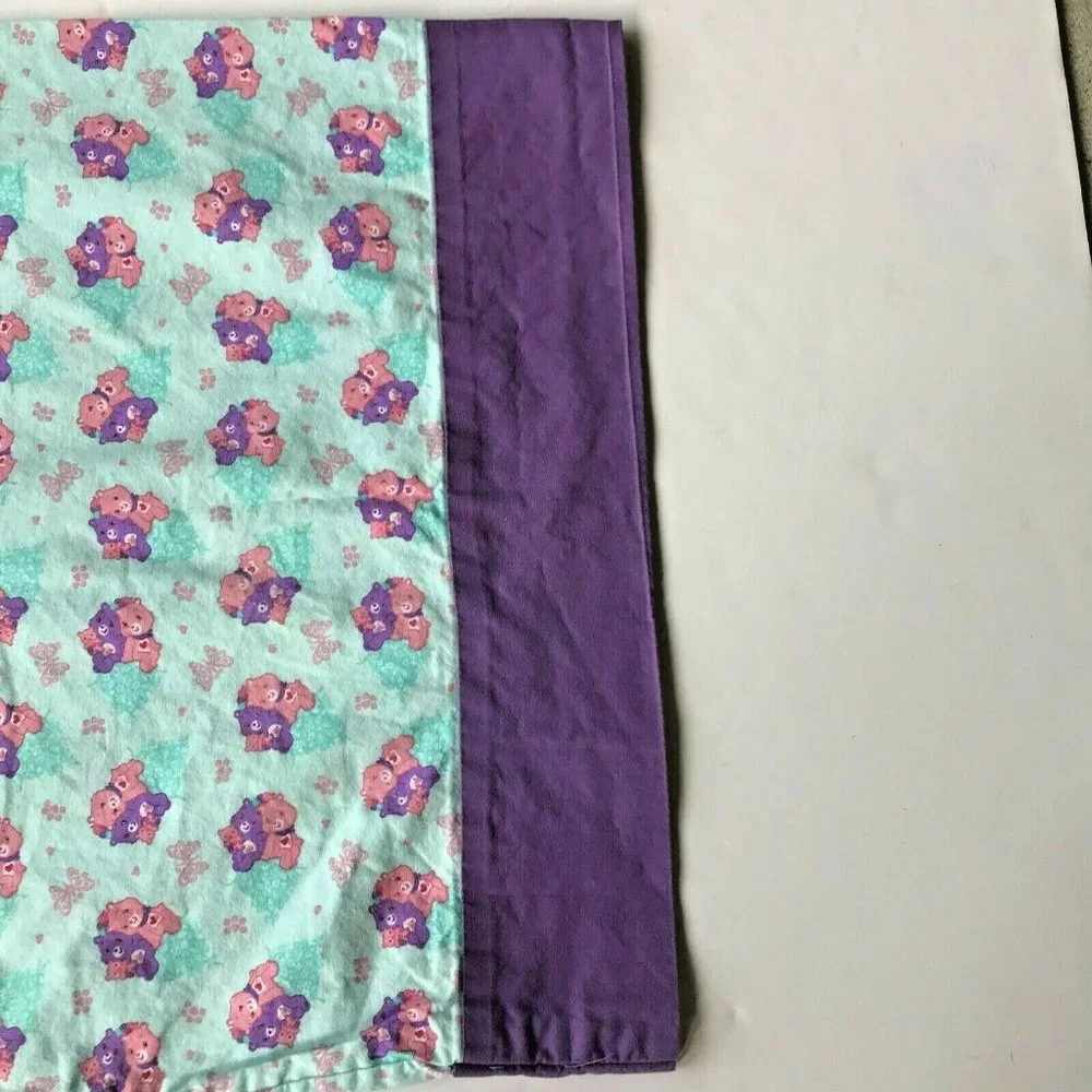 Care Bears Pillowcase Standard Butterflies Vintage